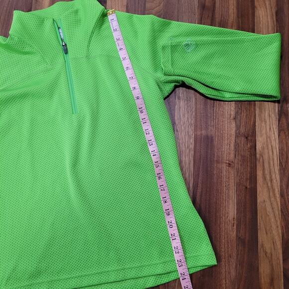 Salomon active 1/4 zip mock neck long sleeve pullover - Picture 5 of 6